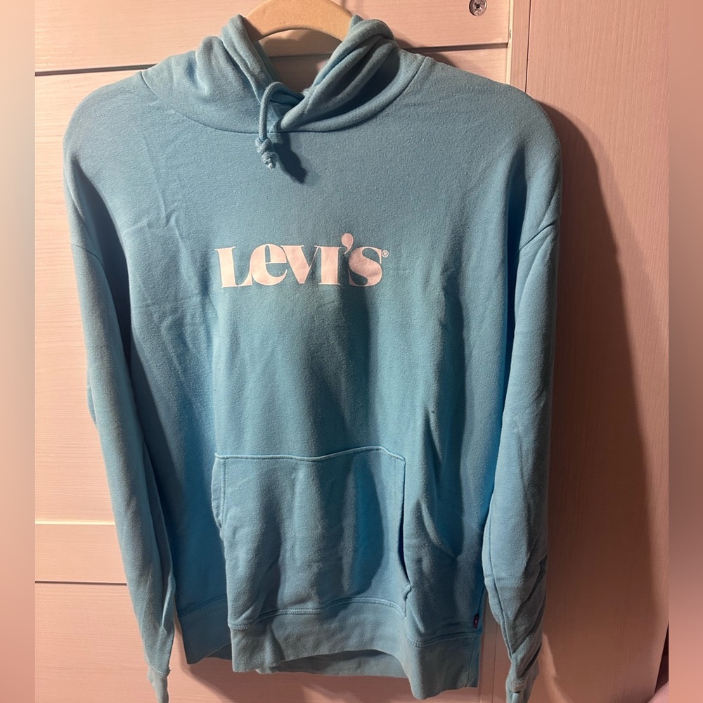 Levi's Sky Blue Women's Hoodie